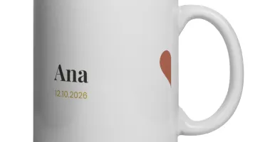 Caneca de Casal Personalizada (par)