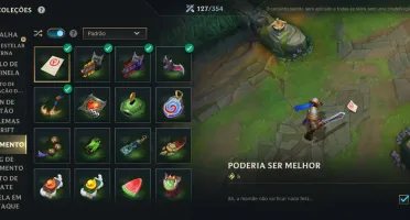 Wild Rift — 221 Skins | 3 Míticas | 44,7K Coleção | Gm 1