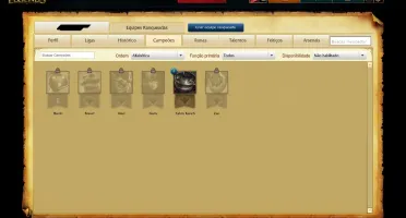Conta League of Legends Gold 4