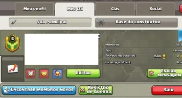 Clã Nivel 10 Clash Of Clans