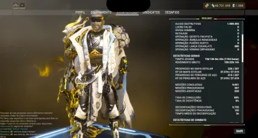 Conta Warframe lendário 3 + de 10 anos
