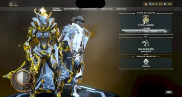 Conta Warframe lendário 3 + de 10 anos