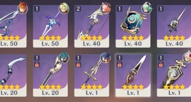 GENSHIN IMPACT (NA) AR 38 KEQING/KLEE/CHILDE + GEMAS