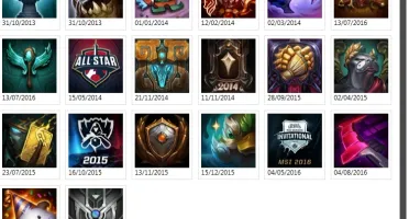 Conta(SMURF) UNRANKED LVL 30