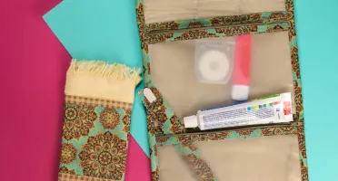Kit Higiene Impermeável com Toalhinha e Lixa