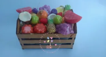 kilo de frutas em sabonete