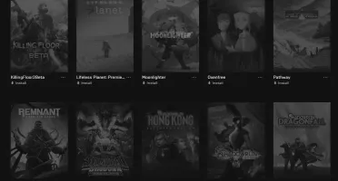 Conta EPIC GAMES com vários títulos famosos.