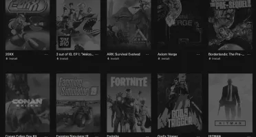 Conta EPIC GAMES com vários títulos famosos.