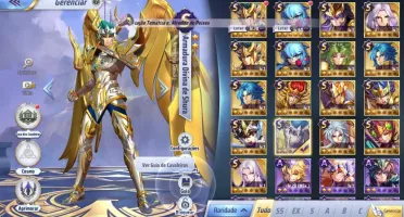 SAINTSEIYA AWAKENING A-135 + GEMAS AVANÇADAS PARA INICIANTES