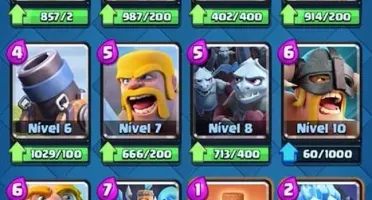 CLASH ROYALE JÁ NIVEL 10