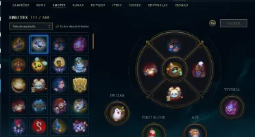 CONTA LOL DIAMANTE// QUASE TODOS CAMPEÕES// 160 SKINS// S5