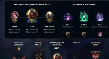 Conta Level 290 - 275 Skins