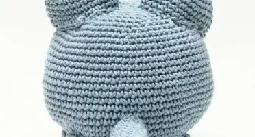Gato Peso de Porta em Amigurumi