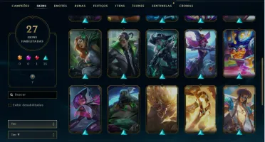 Platina II + Várias Skins