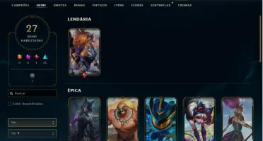 Platina II + Várias Skins