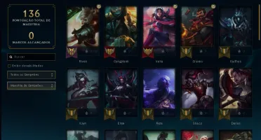 CONTA Ouro 1 | 41 CHAMPS | 25 SKINS
