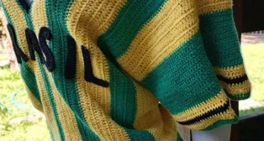 Blusa de Crochê Brasil Copa