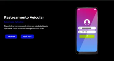 Landing Page para empresa de rastreamento veícular