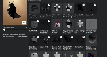 Conta roblox 6K de robux gasto