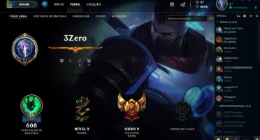 Conta League of Legends