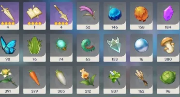 CONTA AR55 KLEE, GANYU, VENTI, KEQINGc1, +5* 10KPRIMO+20ROLL