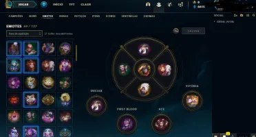 conta lol no preço bom vender logo