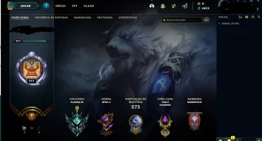 conta lol no preço bom vender logo