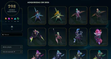 Conta League of Legends Kayle Juiza - Ahri ascend + 540 skin