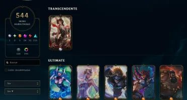 Conta League of Legends Kayle Juiza - Ahri ascend + 540 skin