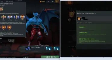 CONTA DOTA 2 LENDA 5 CHEIA DE ITENS/SETS