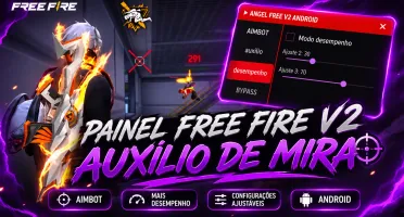 Painel Free Fire V2 | Aimbot + Auxílio De Mira 🎯