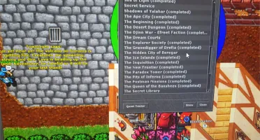 Conta top EK 3xx com Druid e Pally ótimos skills.