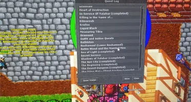 Conta top EK 3xx com Druid e Pally ótimos skills.