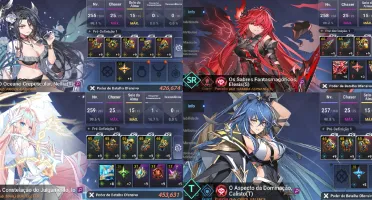 V>Conta Grand Chase Mobile Elesis S + Arme S