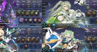 V>Conta Grand Chase Mobile Elesis S + Arme S