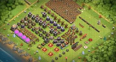 Clash of clans cv11 muito bem upada