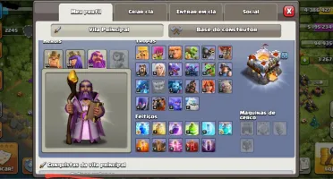 Clash of clans cv11 muito bem upada