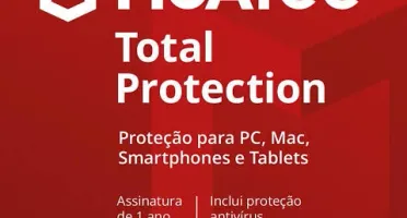 1 ano de McAfee Código Original