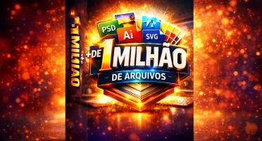 + De 1Milhão De Arquivos Para Design + Brinde