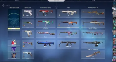 CONTA DE VALORANT ALTAS SKINS