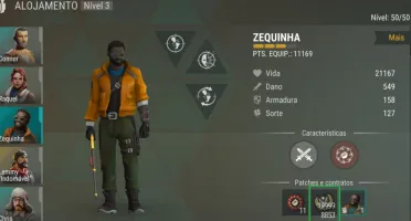 Save de conta Last Day on Earth Full Itens Assentamento 999+