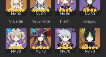 Conta Nahida c1/Neuvillette /Furina /Eula/Kazuha/Yae Miko