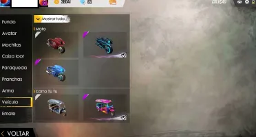 Free fire conta Gemada