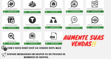 Robô de Disparos em Massa do W h a t s A p p!