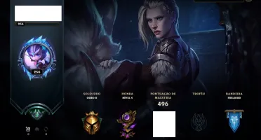 Conta LoL - Janna Vitoriosa / Kayle Juiza - Todos os Champs