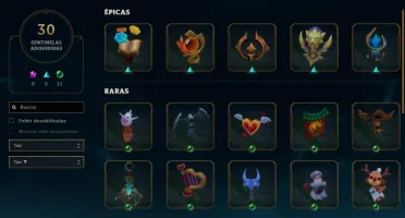 Conta Platina 3 - 128 skins