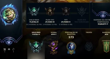 Conta Platina 3 - 128 skins
