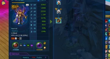 Conta Digimon Masters Online – Servidor Omegamon (LDMO) –