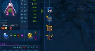  NA ALPHA 3SSS+ 5 SSS Acessórios HAZARD + PassesH/N e Gankoo