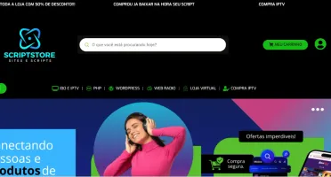 Loja de vendas de scripts online com entrega via download